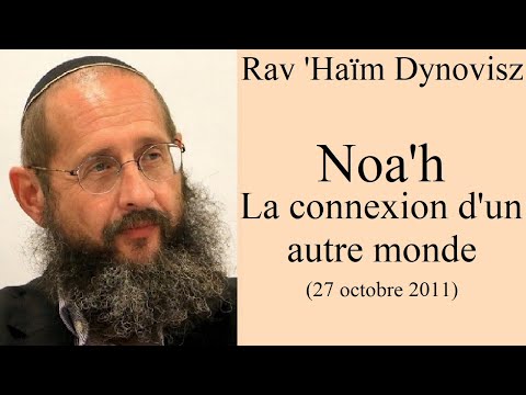 Rav 'Haïm Dynovisz - 02 Noa'h - La connexion d´un autre monde