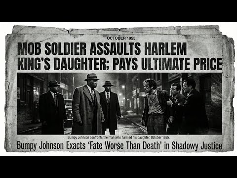 1955: Vito Genovese's Man Tried Seducing Bumpy's 23-Year-Old Daughter — He Paid the Ultimate Price.