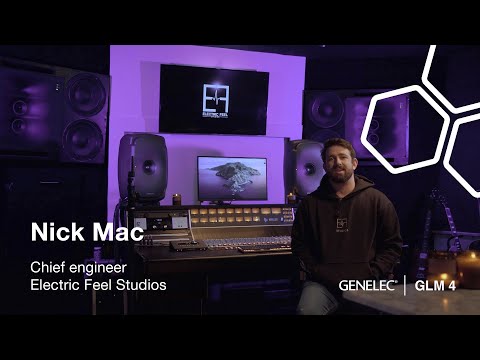 GLM 4 Speaker Calibration Demo with Nick Mac of Electric Feel Studios
