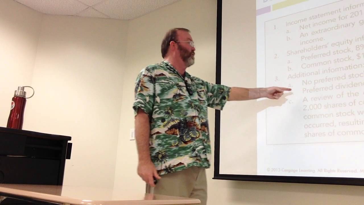 ACCT3312   Chapter 16   Class 1