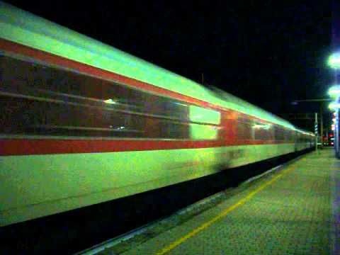 treno Euronight 234 Roma Termini-Vienna in transito a Prato Centrale