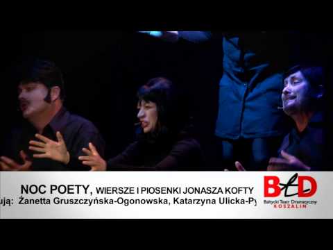 Moc poety, wiersze i piosenki Jonasza Kofty BTD Koszalin