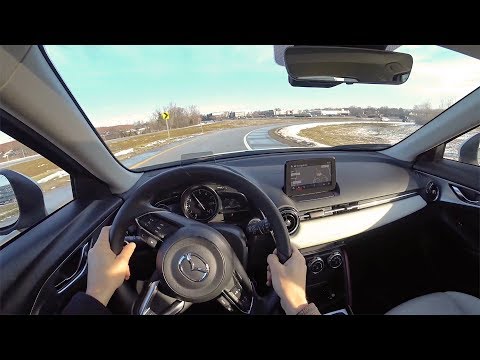 2018 Mazda CX-3 Grand Touring AWD - POV Driving Impressions (Binaural Audio)