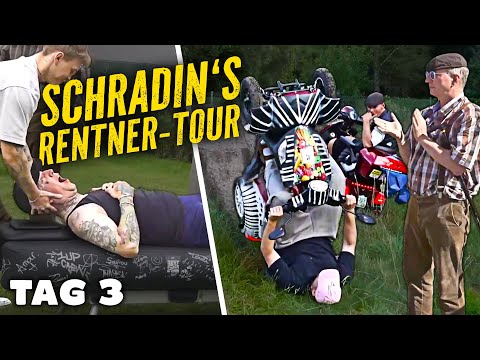 CHIROPRAKTIKER vs MONTES-RÜCKEN🦴💥 CRASH-ALARM & SPEEDBOAT CHAOS🌊🤣 SCHRADIN'S RENTNERTOUR TAG 3