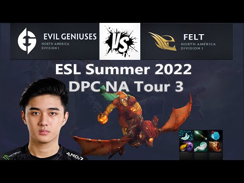 Evil Geniuses vs Felt -  EG.Abed Batrider Game Play (ESL Summer 2022)