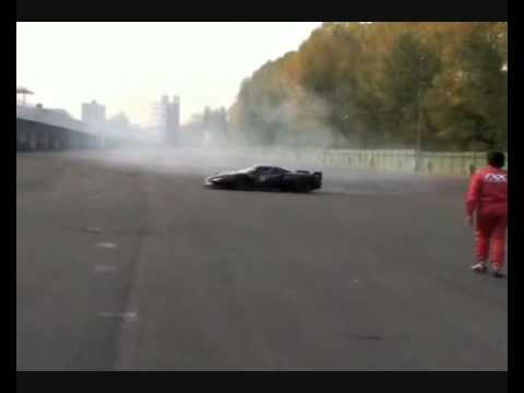 FERRARI ENZO FXX BURNOUT  ! ! ! $4 Mill Car ! ! !