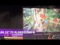 Unboxing RCA 32" 32 inch TV LED Television RLDED3258A-B HDTV HDMI HD 720P