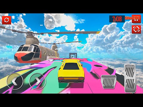 Mega Ramp Car Stunts Racing Impossible Tracks 3D #20 - Android Gameplay