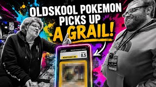 OldSkool Pokemon Picks Up a GRAIL!? 👀 COMPLETE CGC Error Team Rocket Holo Set