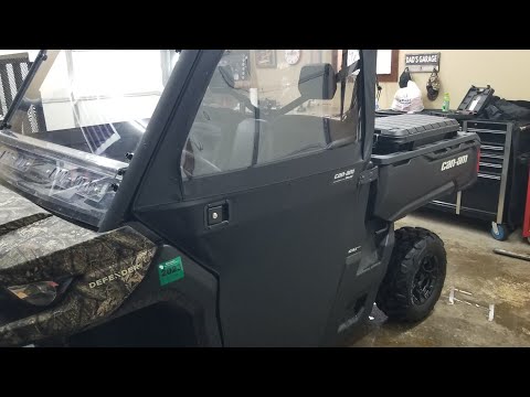 Can-Am Defender soft doors. be sure to subscribe and watch my other can-am videos