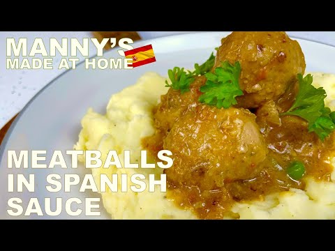 MEATBALLS IN SPANISH SAUCE | ALBONDIGAS EN SALSA ESPAÑOLA