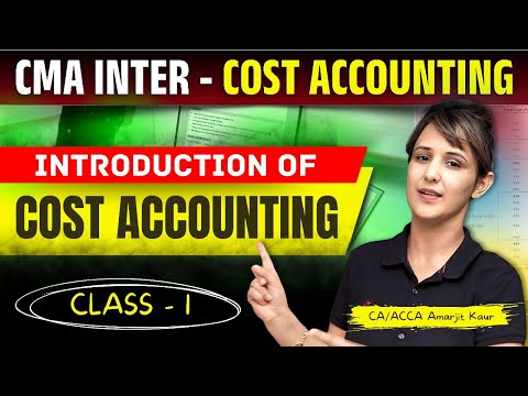 Introduction to Cost Accounting Demo 1