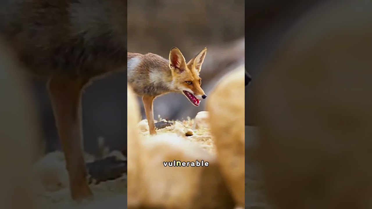 goats 🐐 vs 🙀 fox #wildlife #animals #youtube #youtubeshorts #shorts #goat please subscribe it🙏