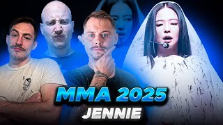 JENNIE - 2025 MMA *REACTION*