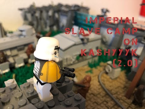 Imperial Slave Camp on Kashyyyk | Huge Kashyyyk MOC 2.0!