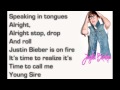 Justin Bieber Speaking In Tongues Lyrics