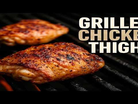 How to Grill Juicy Chicken Thighs | Gourmet Technique for Perfect BBQ