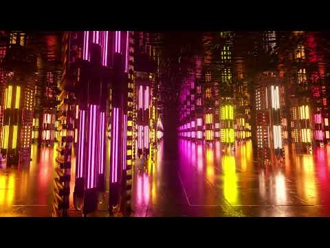 VJ Loop Neon Lights - Mesmerizing 2-Hour Visual Background