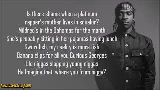 Pusha T - Crutches, Crosses, Caskets (Lyrics)