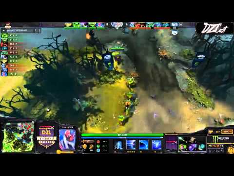 D2L Western Challenge - EG vs RoX.KiS - Game 1