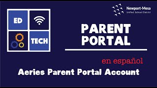 Aeries Parent Portal Account (español)