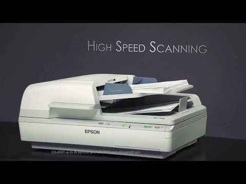 Epson WORKFORCE DS-7500 1200 x 1200 dpi Flatbed Document Scanner