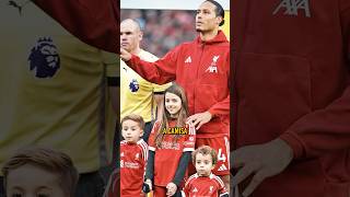 O Van Dijk ENTROU em CAMPO com os FILHOS do Diogo Jota