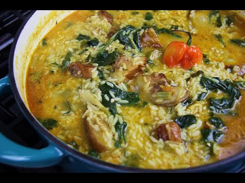 Incredible Smoked Pigtail Cook Up Rice #TastyTuesdays | CaribbeanPot.com