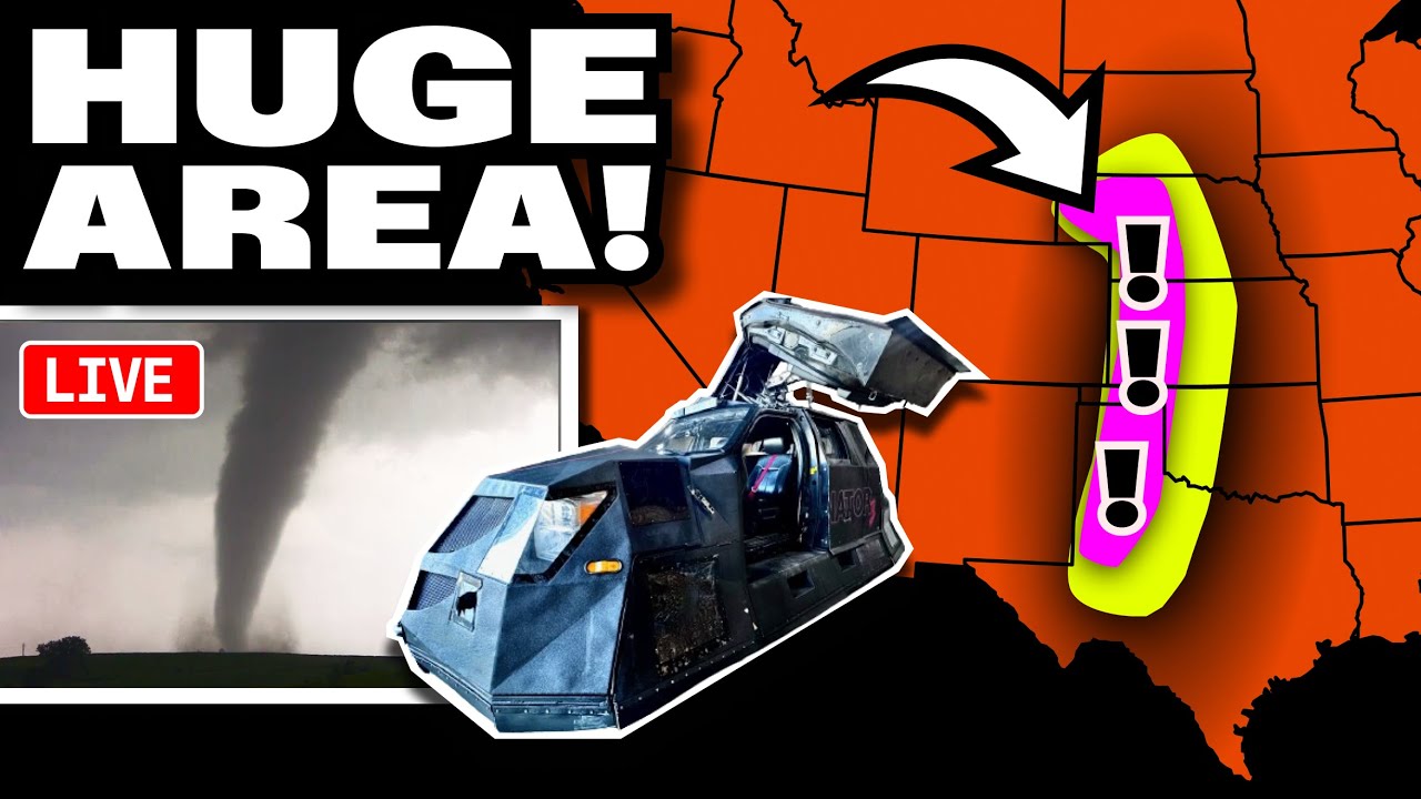 Tornado Chase Big Country - Storm Chasers LIVE