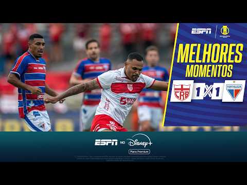 Melhores momentos de CRB x Fortaleza
