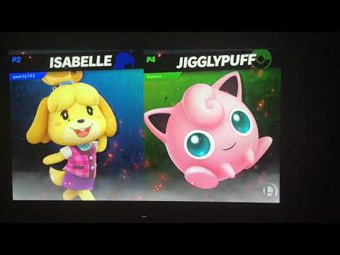 Smash Ultimate Week 1 Tourney - qwertz143 (Isabelle) vs Vishire (Jigglypuff)