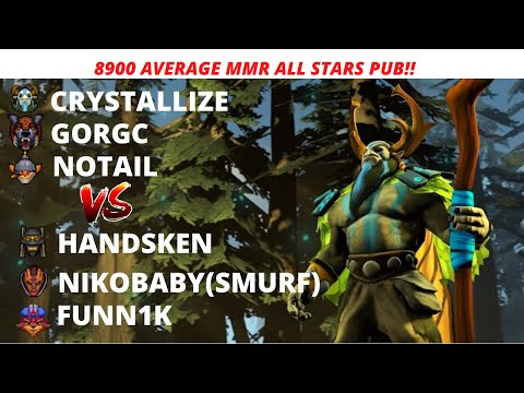 THIS IS HOW NATURE PROPHET OWNED 8900 AVERAGE MMR ALL STARS PUB!!