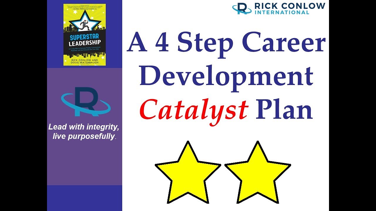 A 4 Step Career Development Catalyst Plan