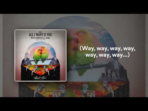 All I Want Is You (Mark Lower Night Vision Remix), Matvey Emerson feat. Gosha (Lyric Video)