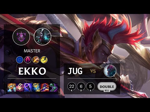 Ekko Jungle vs Trundle - EUW Master Patch 11.18