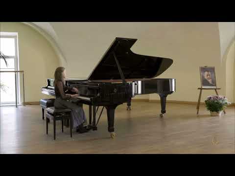 Rachmaninoff, prelude op. 32 no. 5. Anna Karakina, 12. y.o.//С.В.Рахманинов, Прелюдия соль мажор