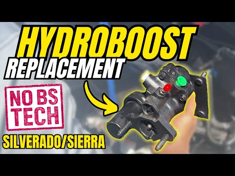Replace And Flush Hydroboost Brake Booster SILVERADO | No B.S. Tech