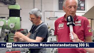 Garagenschätze: Legende MB 300 SL - Motoren-Restauration & Lackierung der Flügeltürer HK Engineering