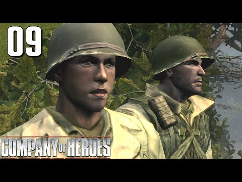 Company of Heroes: 100% (Expert) Walkthrough Part 9 - Hill 192 (No Commentary)