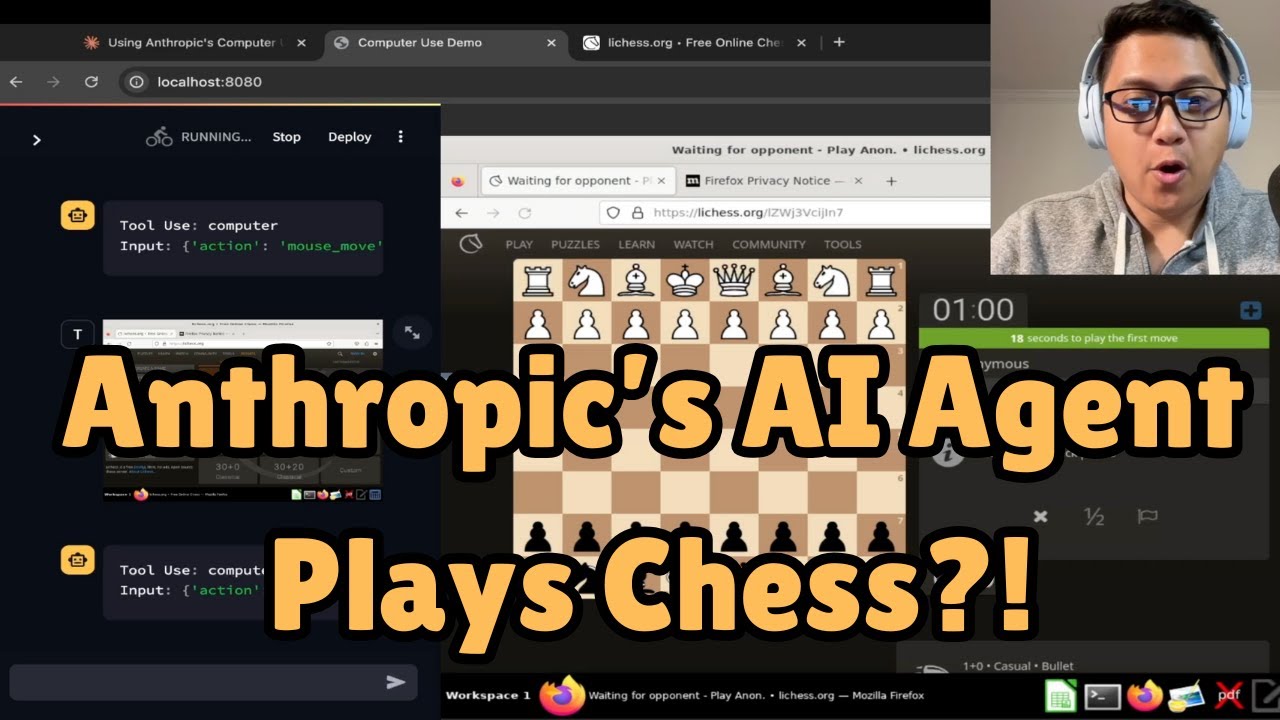 Can Anthropic's AI Agent Play Online Chess?!