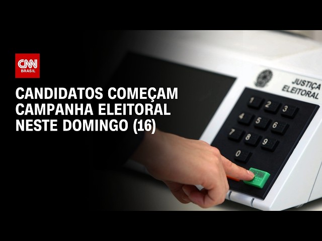 Eleições 2026: Candidatos começam campanha eleitoral nas ruas e nas redes | AGORA CNN