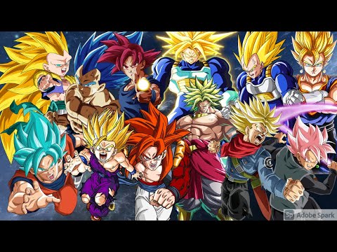 Every Super Saiyan transformation in Dragon Ball Z, Super, and GT [HD]