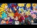 Every Super Saiyan Transformation In Dragon Ball Z Super And GT HD