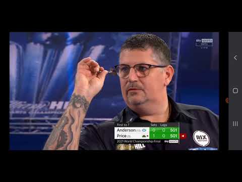 Gerwyn Price vs Gary Anderson 2020-2021 World Championship Final