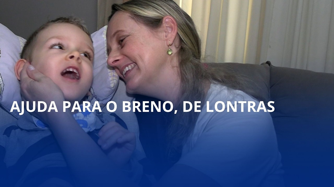 Família quer dar mais qualidade de vida ao menino Breno, de Lontras