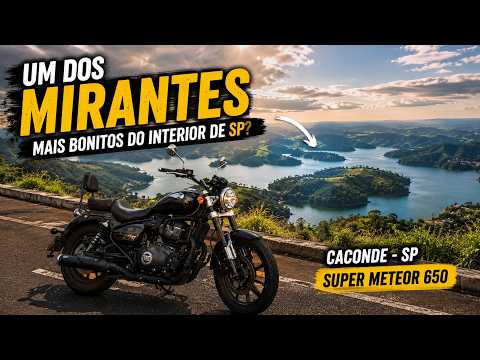 Um dos Mirantes Mais Bonitos do Interior de SP? | Fomos à Caconde de Super Meteor 650