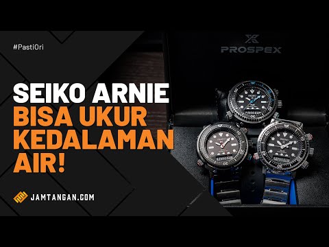 Seiko Prospex SNJ035P1 PADI Arnie Solar Divers 200M Digital Analog Dial Black Silicone Strap-1