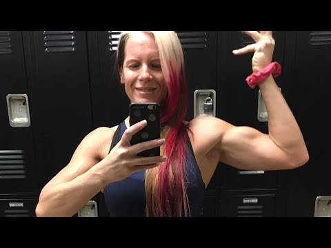 42 years young Sasha Alexandra - Female muscle