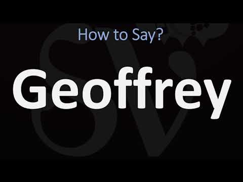 How to Pronounce Geoffrey? (CORRECTLY)