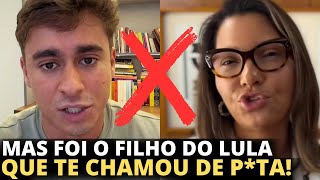 Nikolas Ferreira rebate Janja após ser atacado por ela